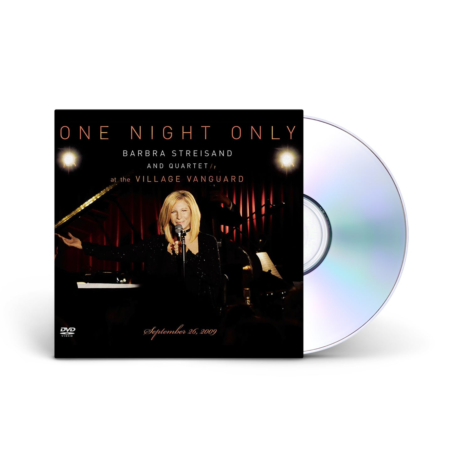 One Night Only: Barbra Streisand And Quartet At The Village Vanguard September 26, 2009 DVD