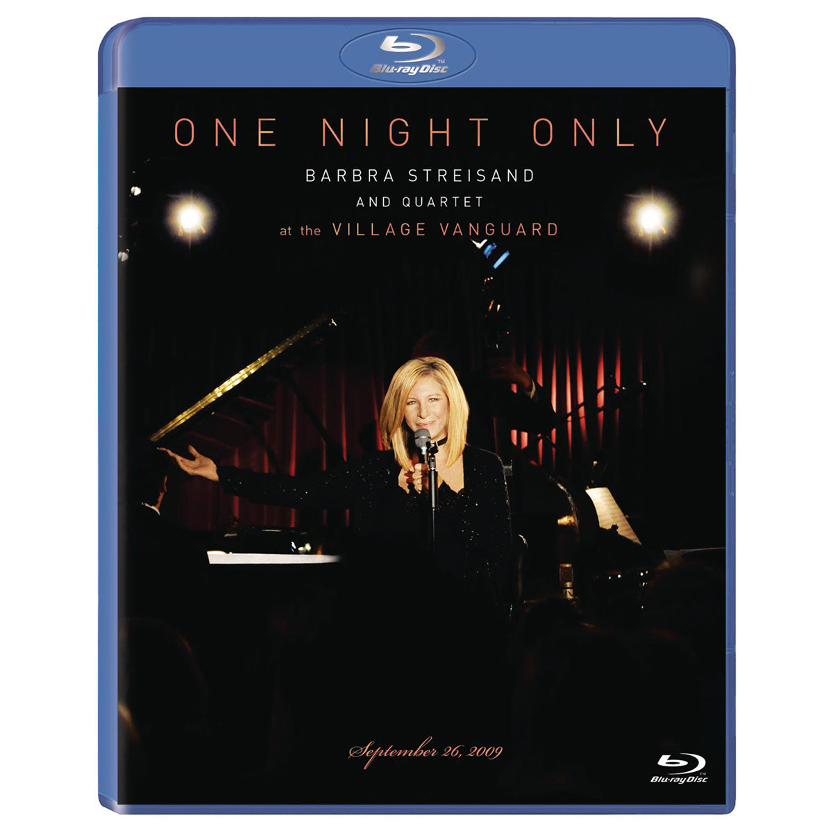 One Night Only Barbra Streisand And Quartet At The Village Vanguard September 26, 2009 - Blu-Ray